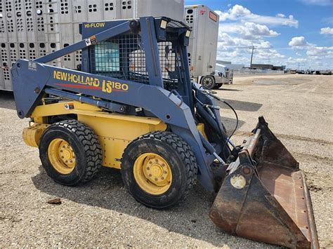 ls180 skid steer tire used|used ls180 for sale.